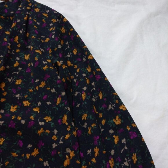 LEPSIM Floral V-Neck Blouse - Size L - Picture 6 of 7